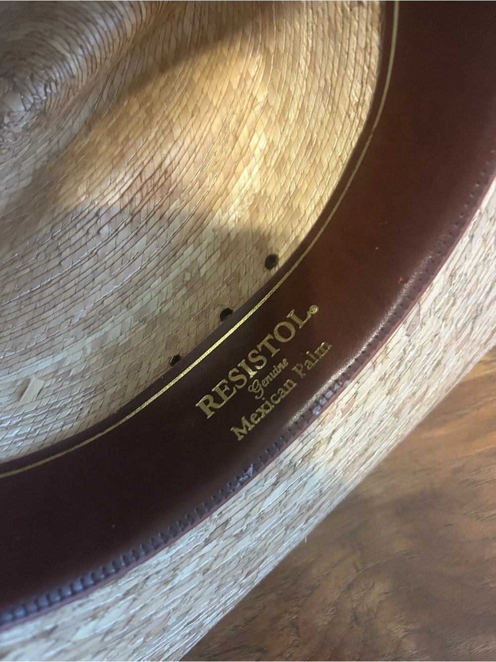 RESISTOL BIG SPENDER PINCH FRONT STRAW COWBOY HAT - Picture 6 of 11